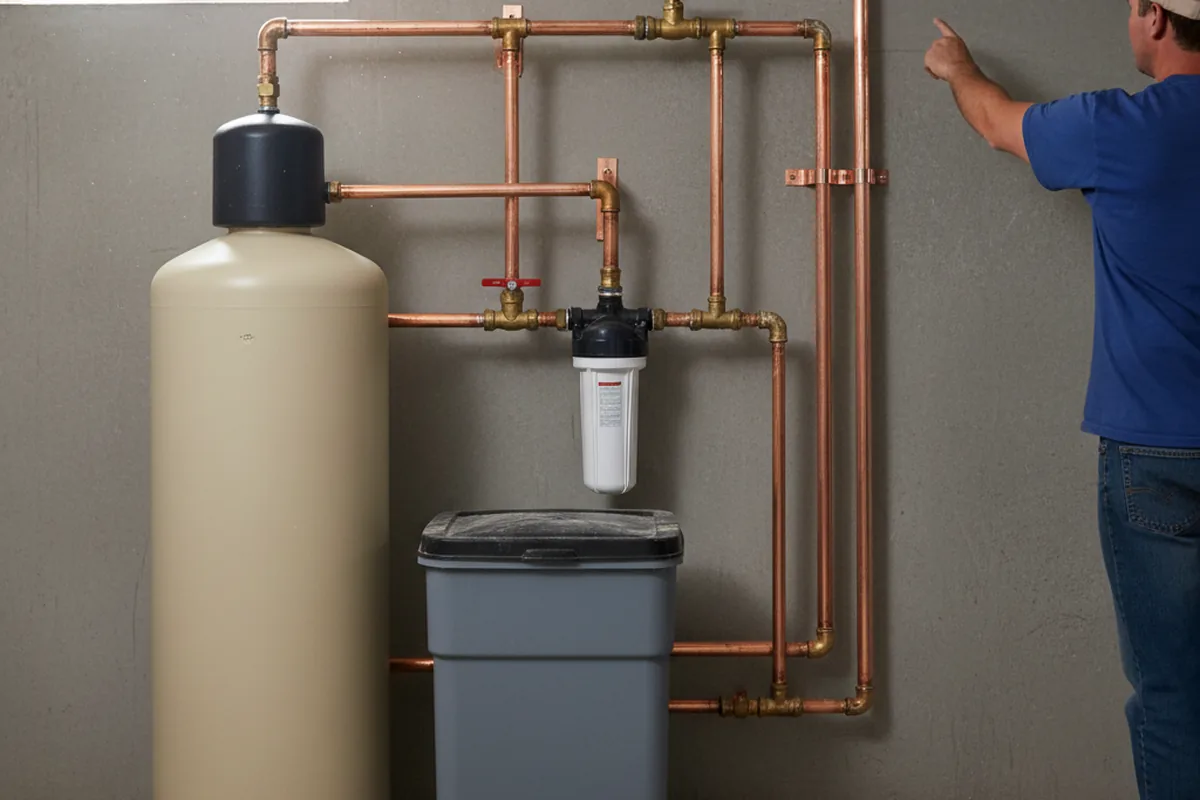 Whole-house water treatment system installed in Dickinson